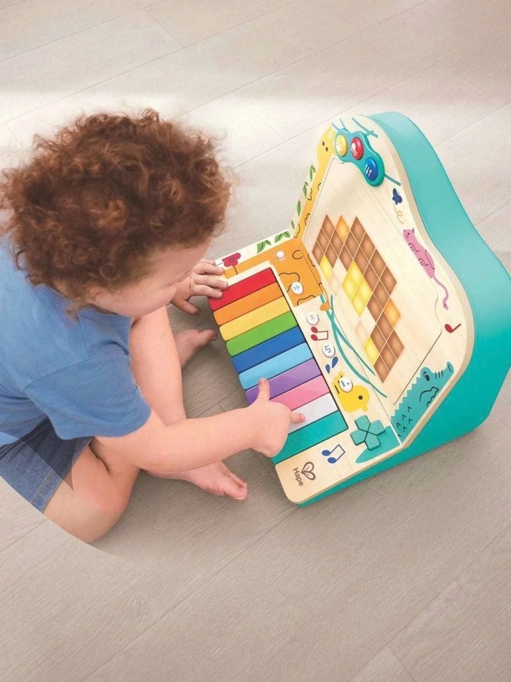 Hape Pixel Piano Arcade - Rainbow Keys